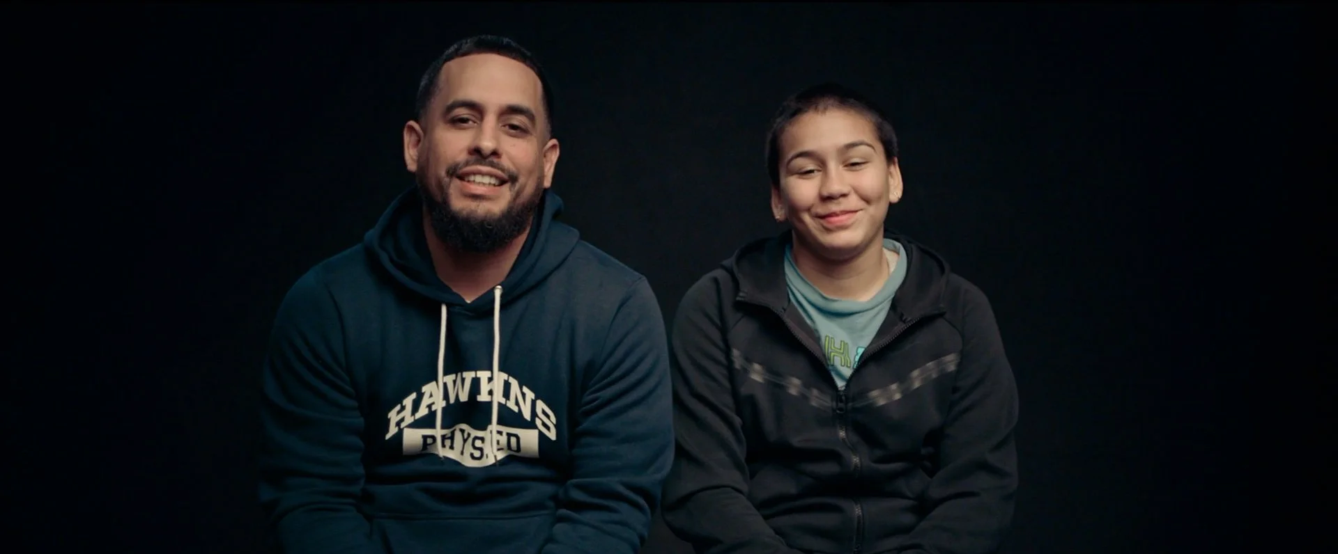 Jesselyn Silva with her father Pedro