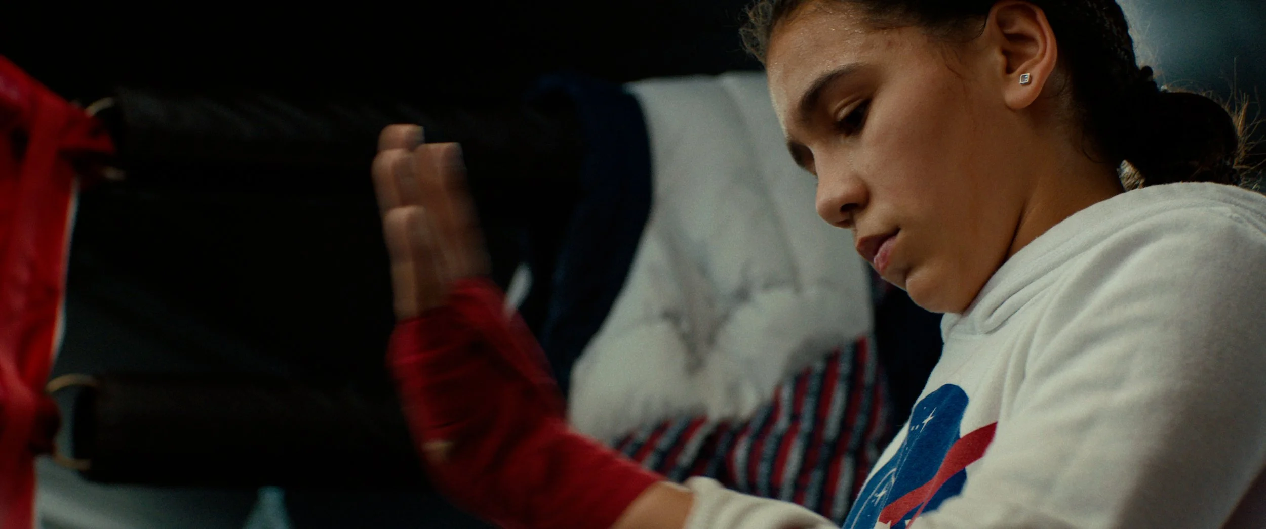 Jesselyn Silva training in the ring